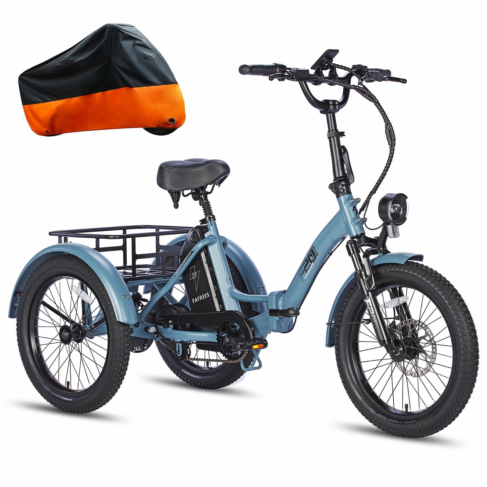 Sponsored Ad – Fafrees 2025 F20 MATE 3-Wheel Electric Trike for Adults | 48V 18.2Ah Battery | 20x3.0 Fat Tyres | Foldable Electric Tricycle WITH Hydraulic Brakes