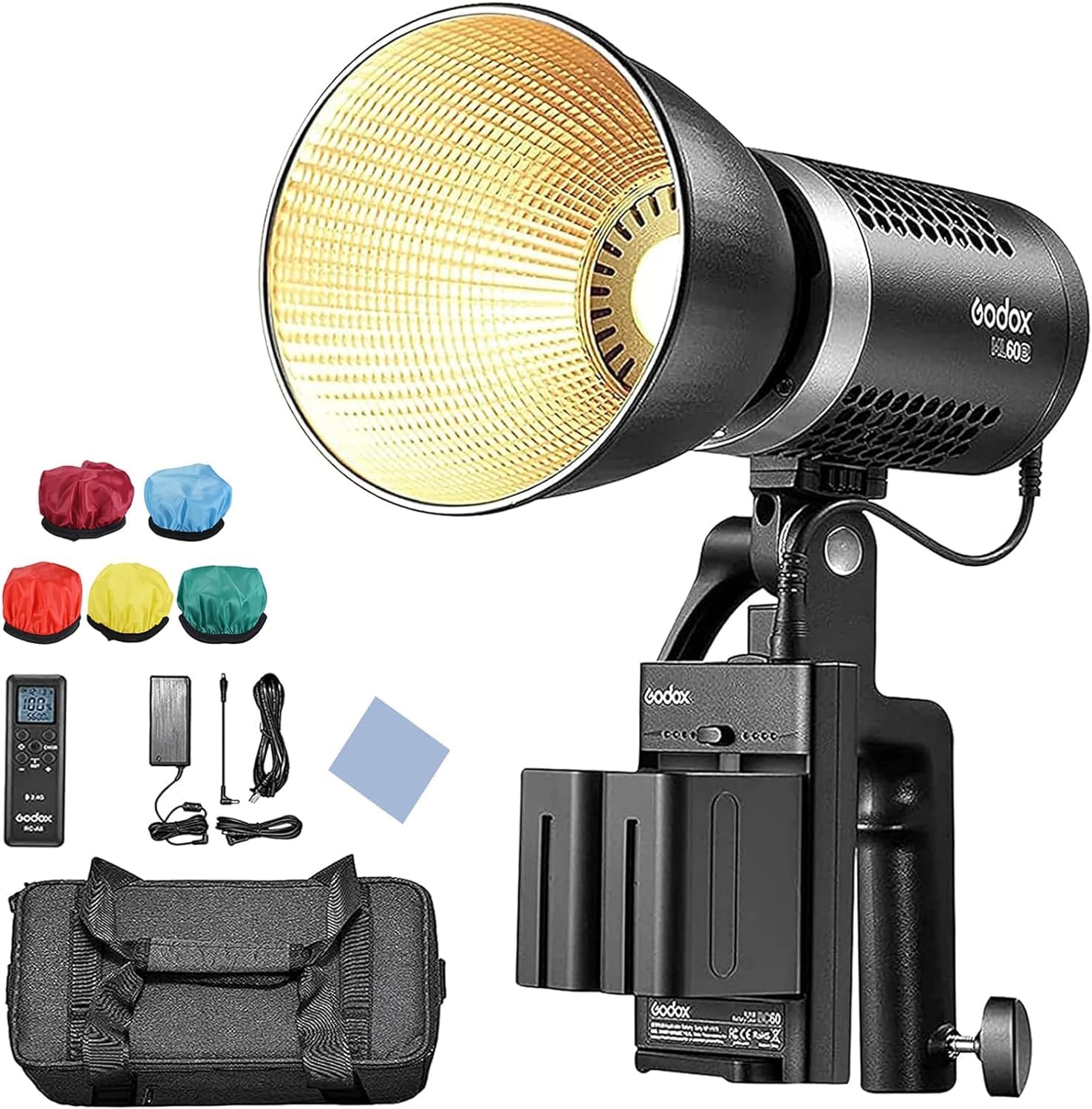 Amazon.com : Godox ML60Bi LED Studio Light 60W Dual Color