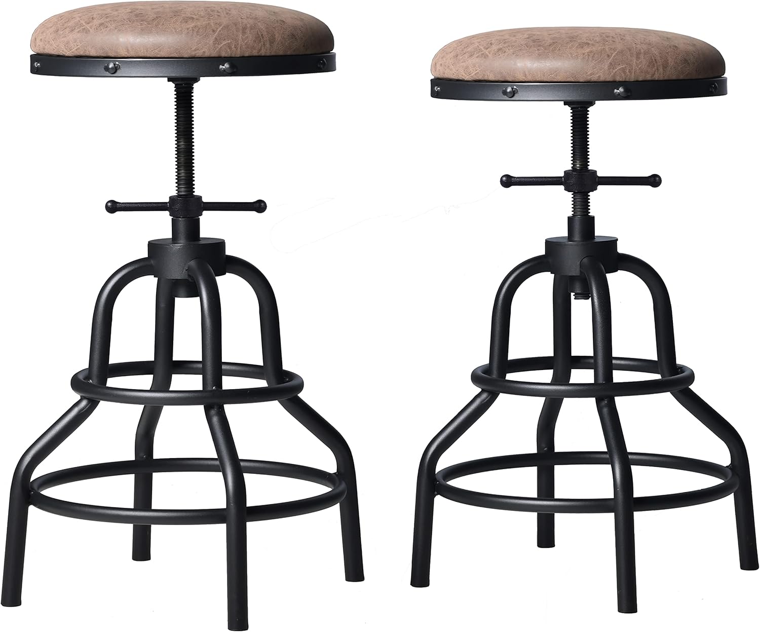 LOKKHAN Adjustable Swivel Kitchen Counter Stool20.47"25.