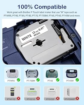 Amazon.com: M-K231 Label Tape Replacement for M-K231s