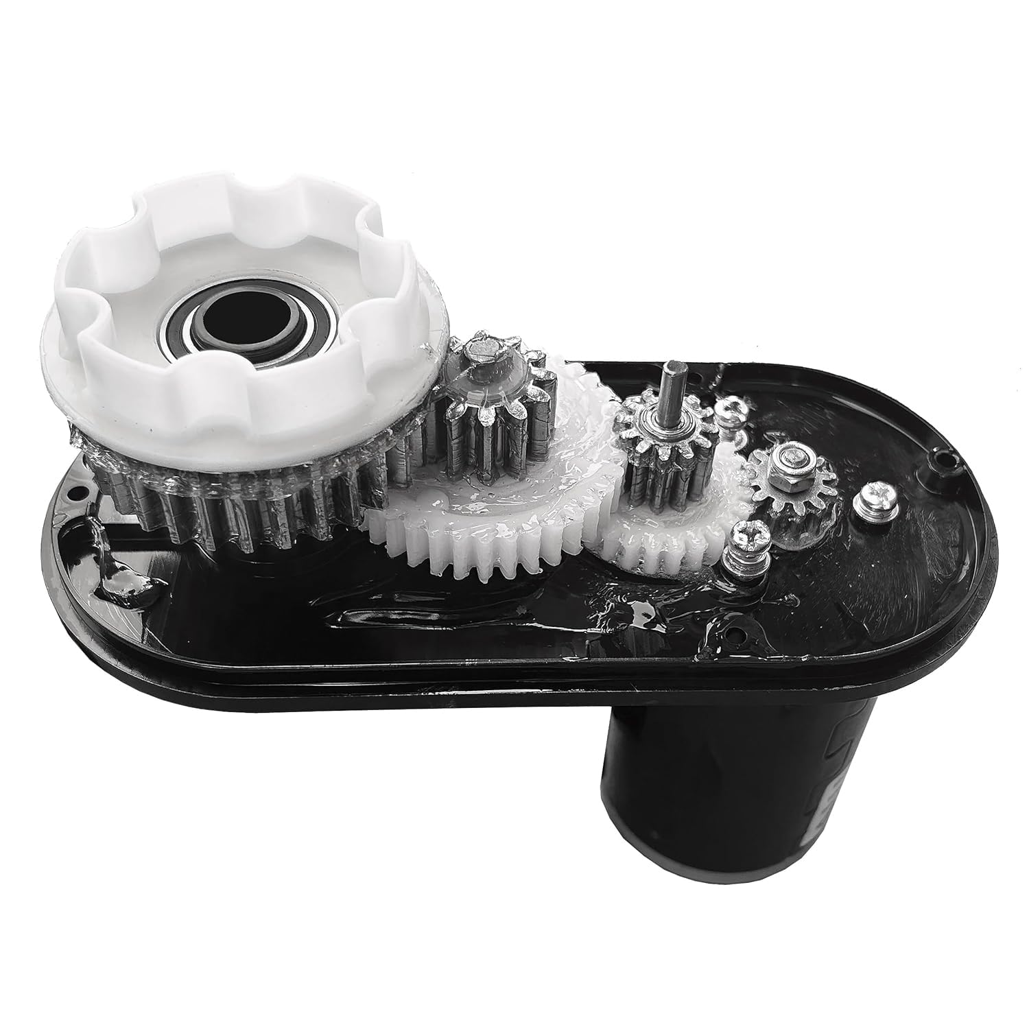 24V 3250RPM High Power Motor Gearbox Upgrade for Power Wheels,Go Kart Rear Side High Torque Motor for Ride On Car Truck Parts,Huffy Torex 4x4 UTV,ATV,150W,18V&20V,MY4845