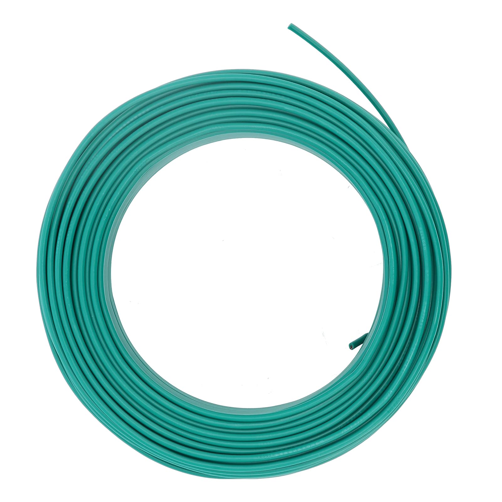 Ausla BV 1x1 Przewód Izolowany PVC Czerwony Przewód Miedziany 7 Rdzeni 100m 328,1ft AC300V Zielony do urządzeń Domowych Narzędzia do Oświetlenia Elektrycznego 50°C