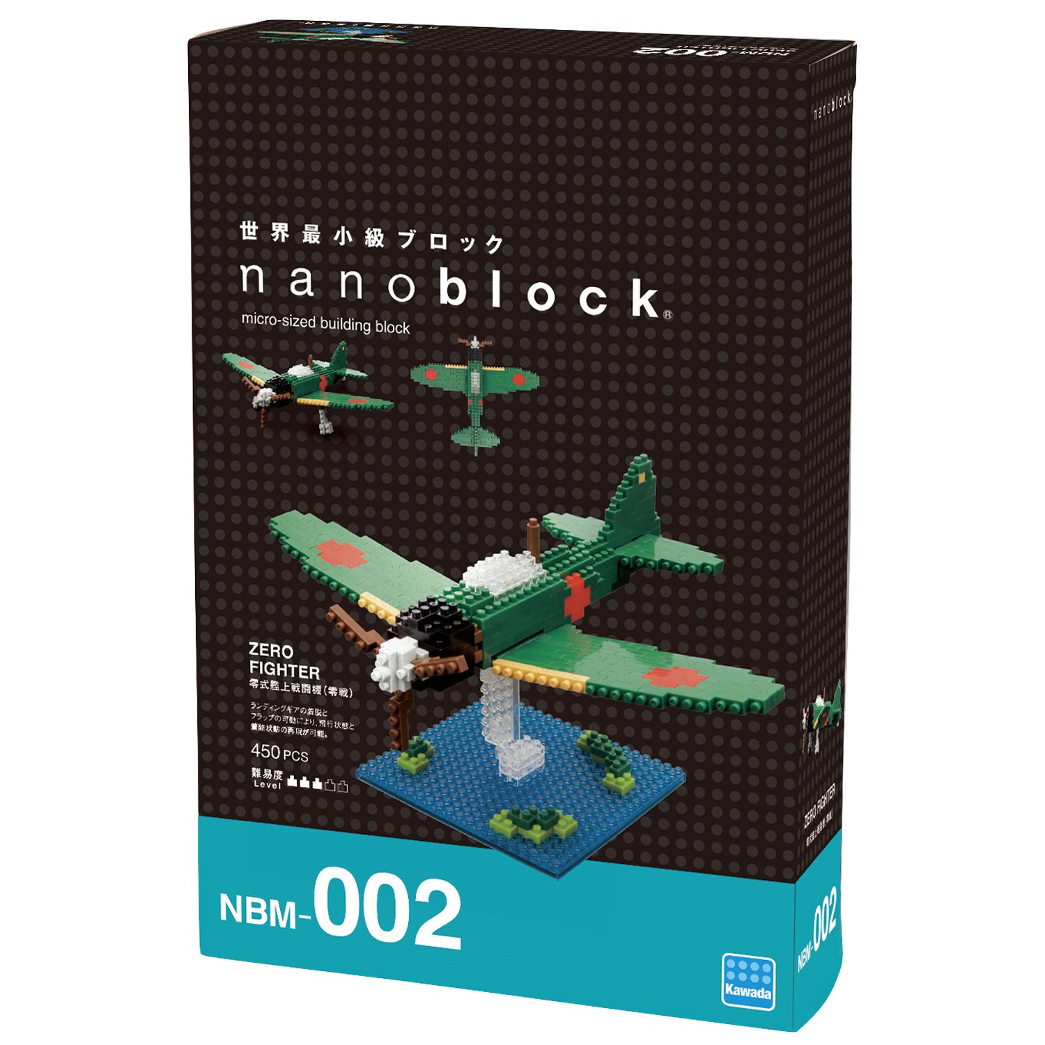 Amazon.co.jp: カワダ(Kawada) ナノブロック 零式艦上戦闘機(零戦