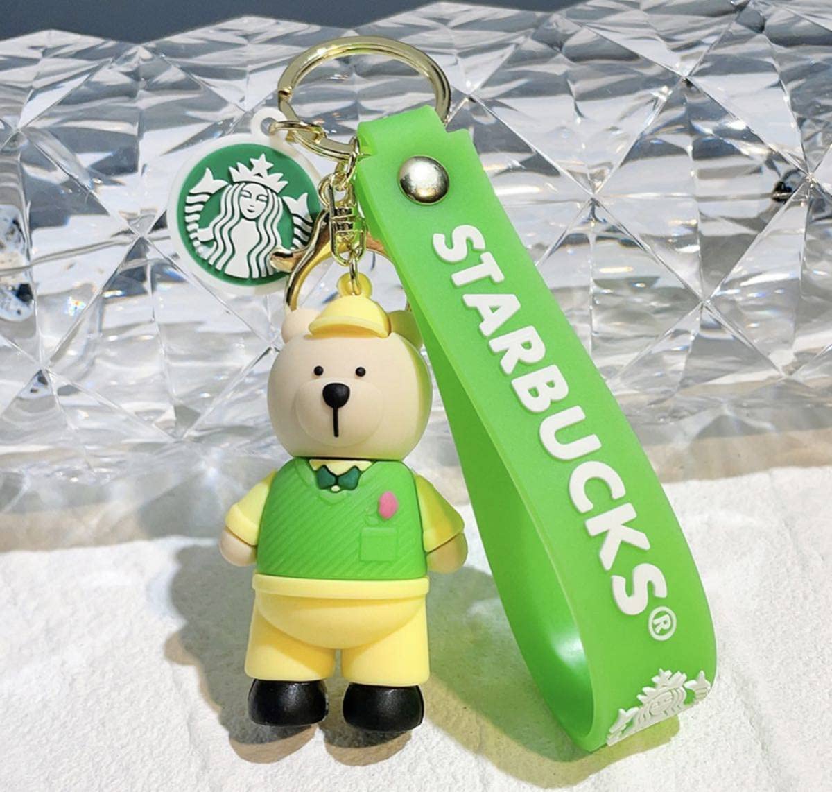 ベアリスタ  ドラゴン　キーチェーン　ステンレスボトル　セット　スターバックス ベアリスタ ドラゴン キーチェーン ステンレスボトル セット