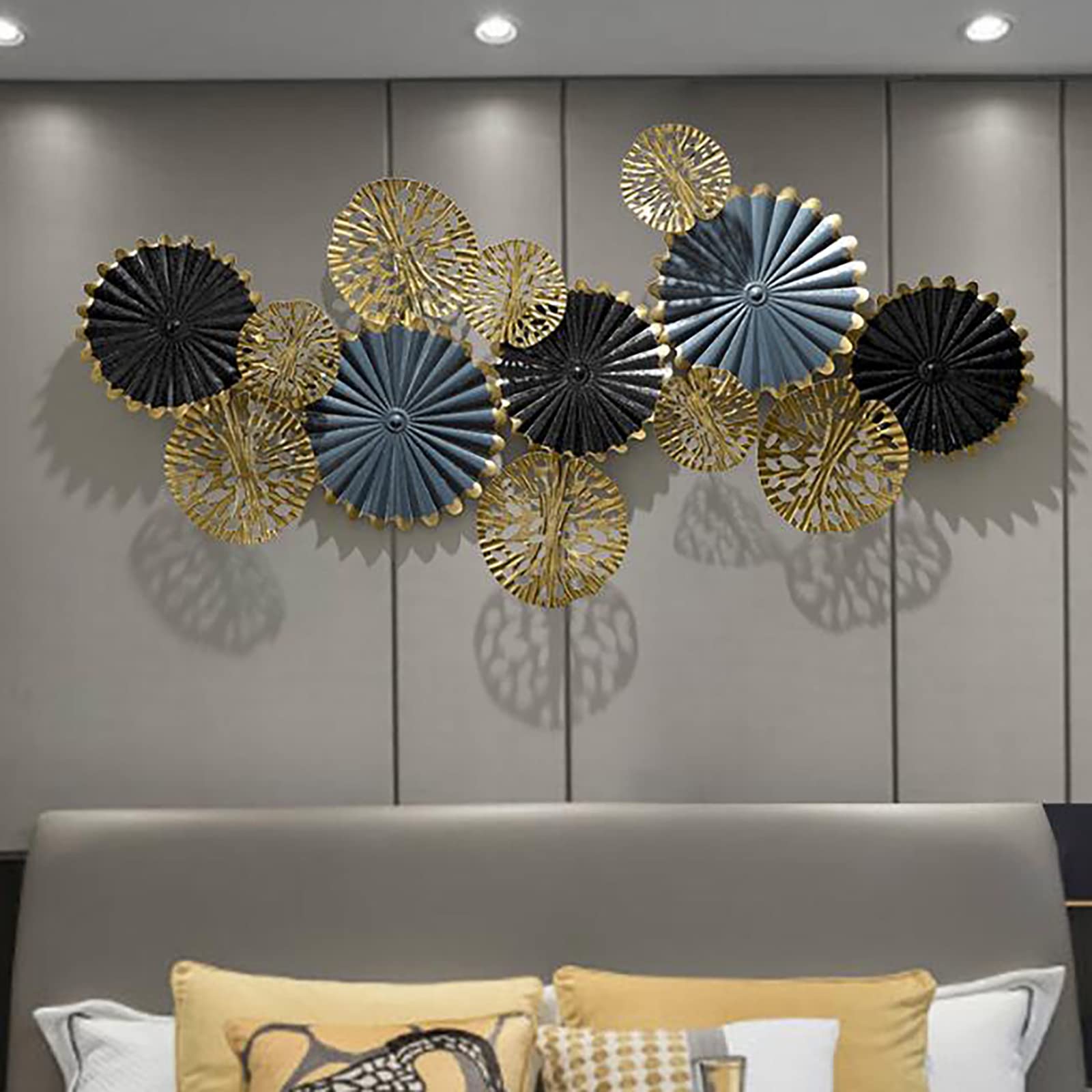 Aohuada Cuadro de pared de metal 3D, decoración de pared, decoración de pared, imagen moderna, nórdica, decoración de pared, decoración de pared, decoración de pared, decoración de pared, decoración