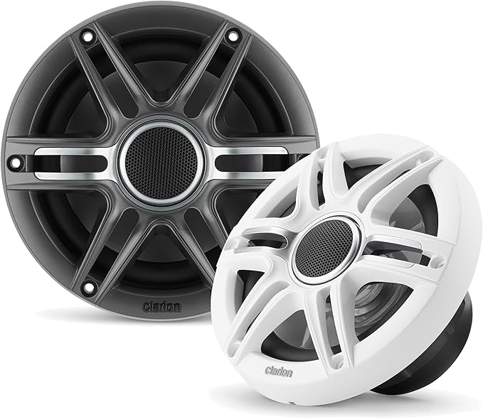 Clarion CMSP-651-SWG Premium 6.5" Parlantes Marinos y Pods Polaris RZR miniatura 2