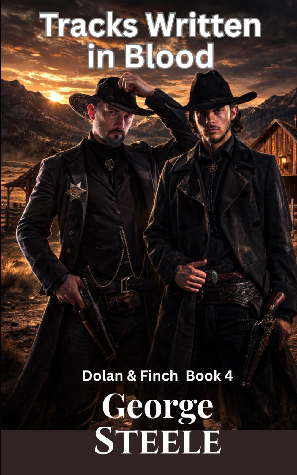 Tracks Written in Blood: Dolan & Finch Book 4, Old West Action and Adventure