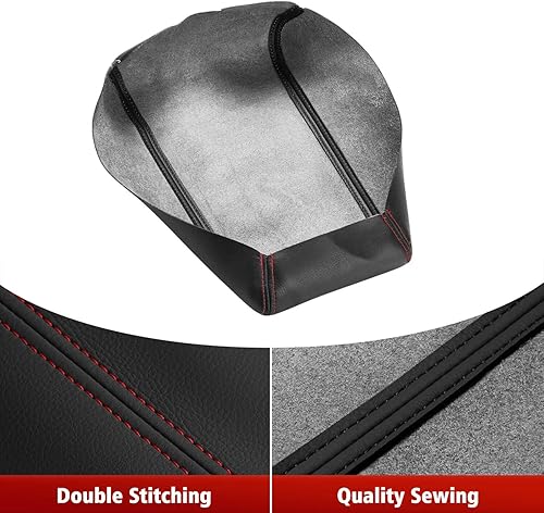 Miniatura 2 de KBH Funda de repuesto para reposabrazos de consola central de automóvil para Nissan Maxima 2009-2014, Altima 2013-2018, tapicería de piel de vinilo
