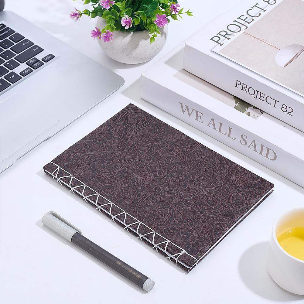 WEBEEDY Kit completo de encuadernación para principiantes, kit de inicio de encuadernación con tutoriales en video, hilo, agujas, papel, herramienta plegable de papel para hacer libros, suministros de
