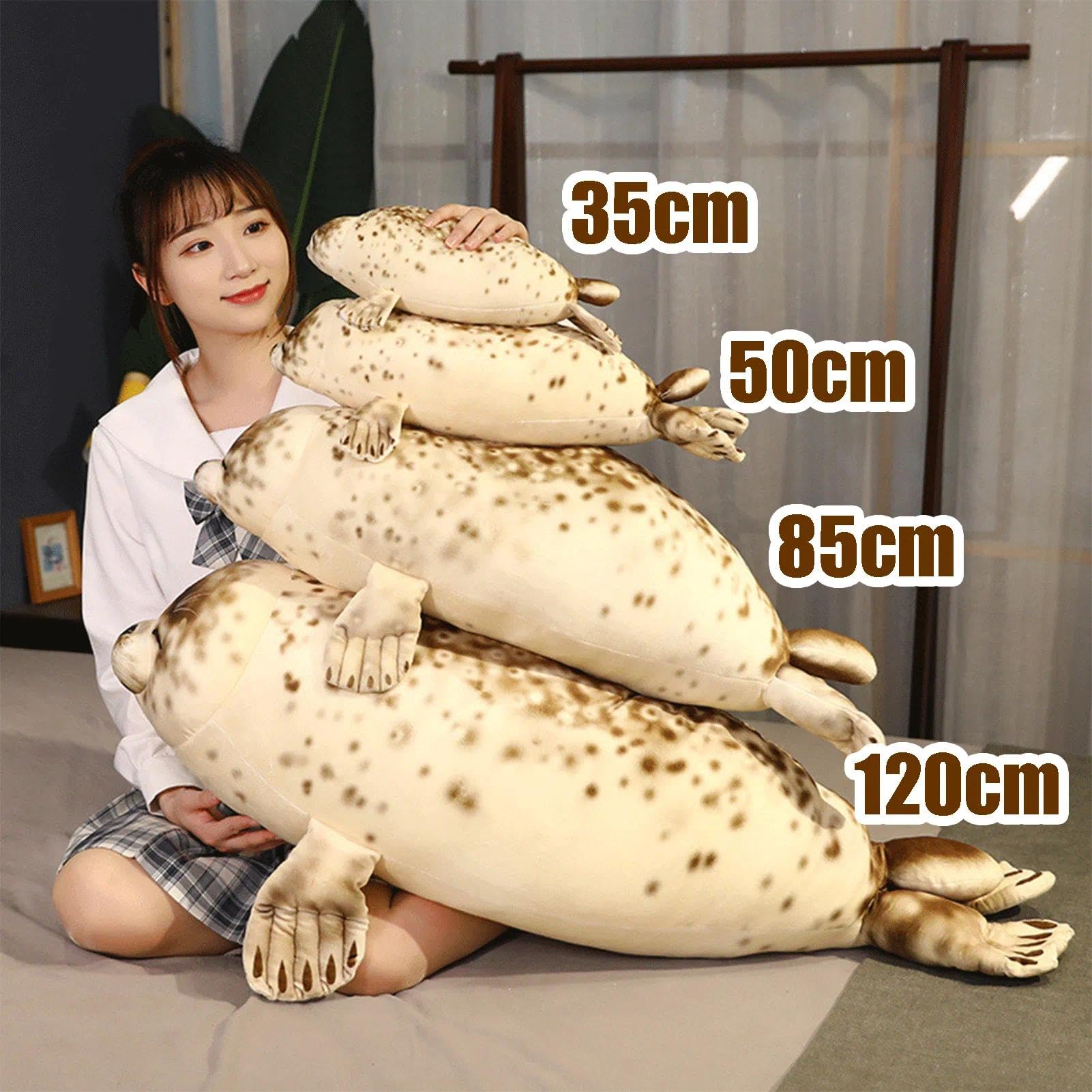 Sigillo - Peluche a forma di foca, 120 cm / 47in
