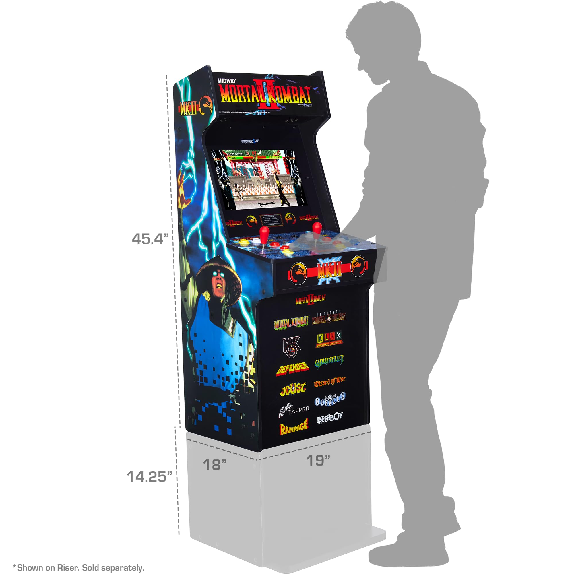 Amazon | Arcade1up Mortal Kombat II クラシック SE アーケードゲーム