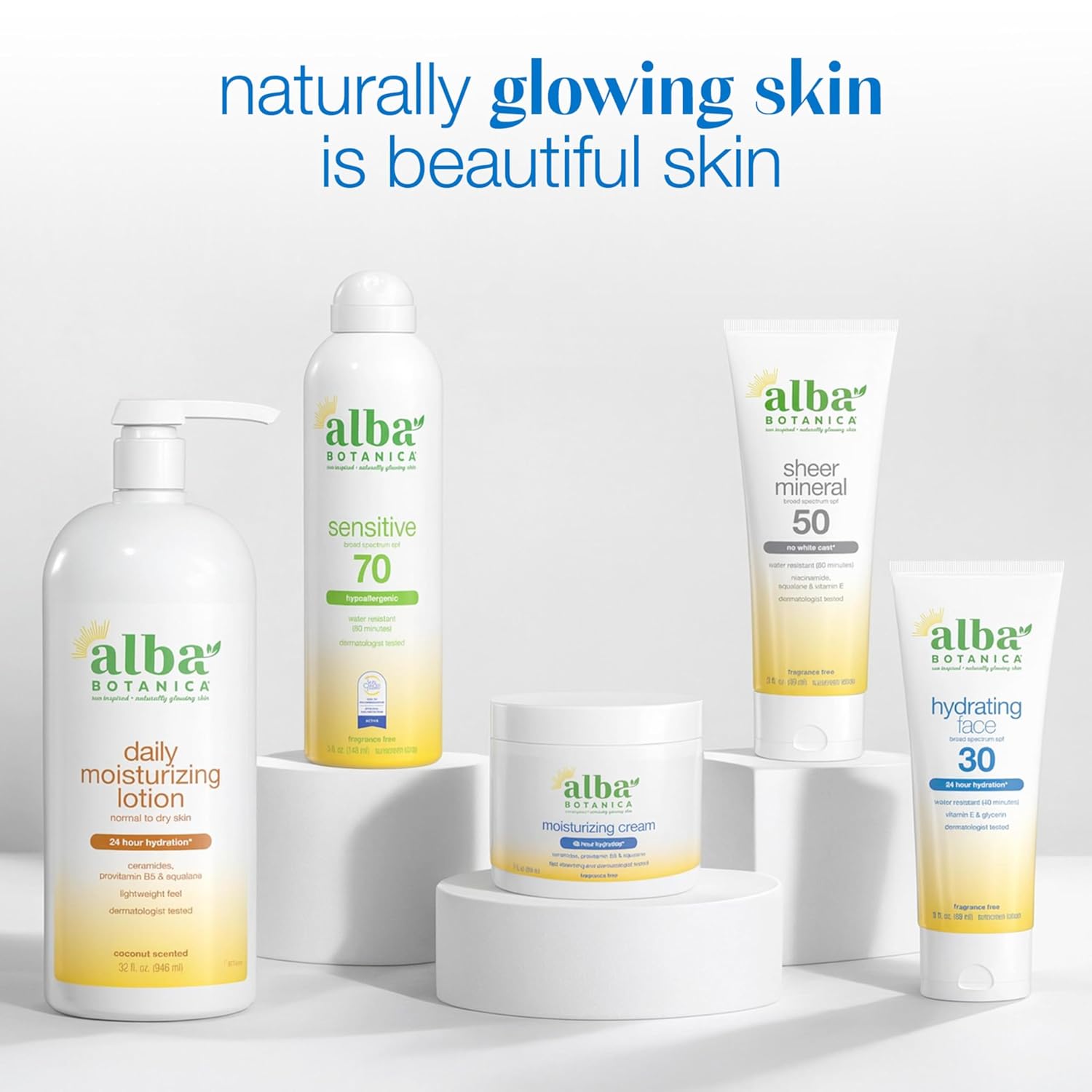 Alba Botanica Daily Moisturizing Lotion, Sensitive Skin, Fragrance Free, 32 Oz (Packaging May Vary)