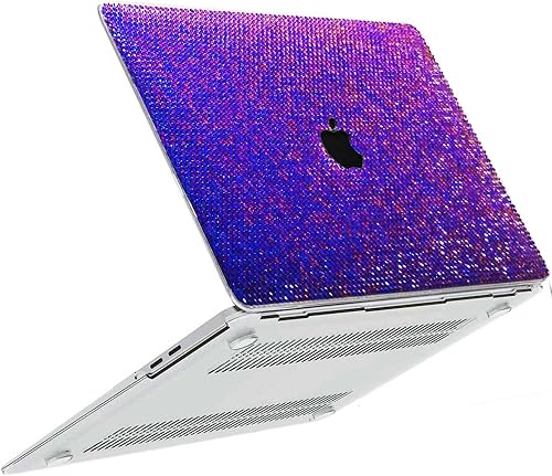 Miniatura 7 de Bling Diamond MacBook Air 15 inch Case 2023 Release A2941 M22024 Release A3114 M3 Chip with Liquid Retina Display Touch ID,Glitter Sparkle