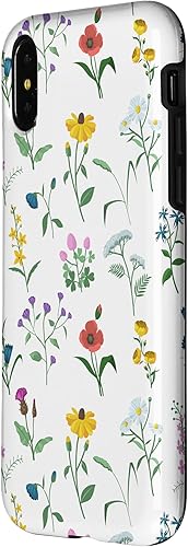 Miniatura 8 de Funda bohemia para iPhone SE (2020)  7  8 con flores silvestres y flores silvestres
