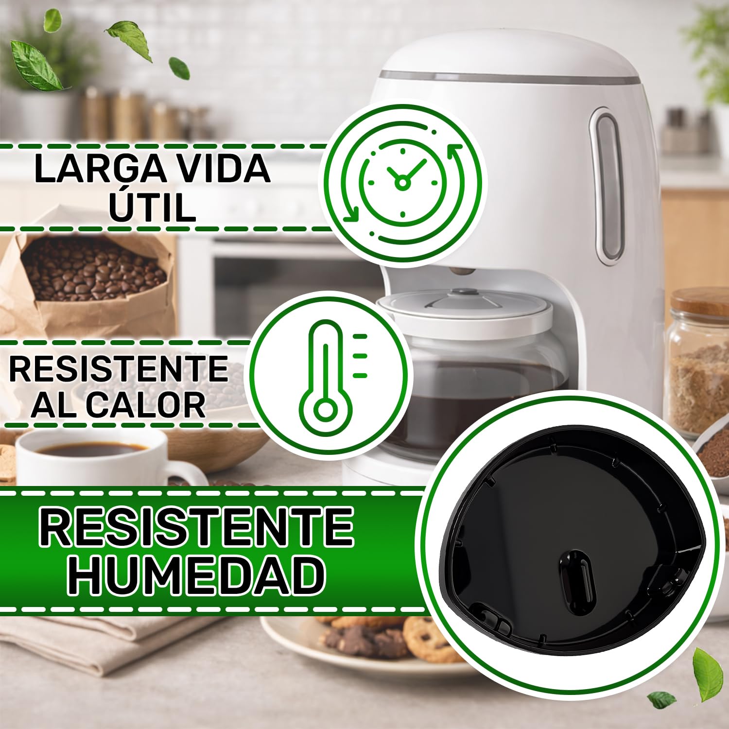 ONIX TECH Bandeja de Goteo para Cafetera Krups Dolce Gusto Genio Piccolo MS-622726