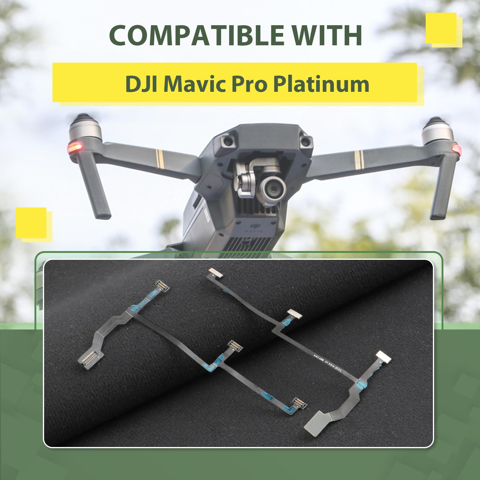 Câble Plat Flexible Pour Cardan DJI Mavic Pro - Pièce De Rechange Pour Réparation - 7