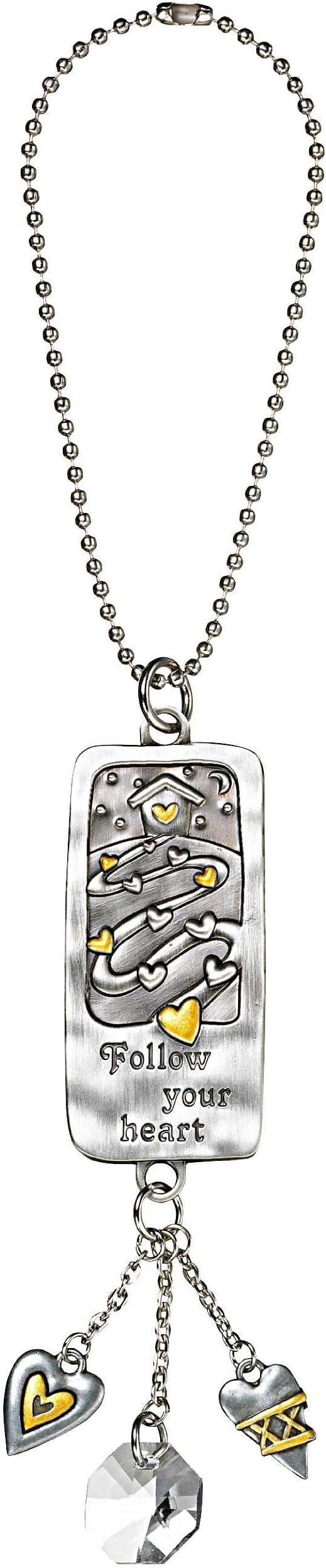 Positive Thoughts Car Charm - Follow your heart - by Ganz