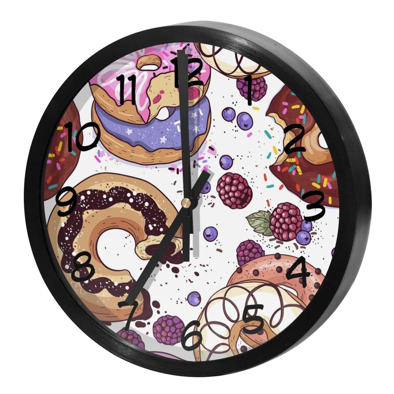Horloge murale sans tic-tac pour retrouver le sommeil et la concentration au bureau