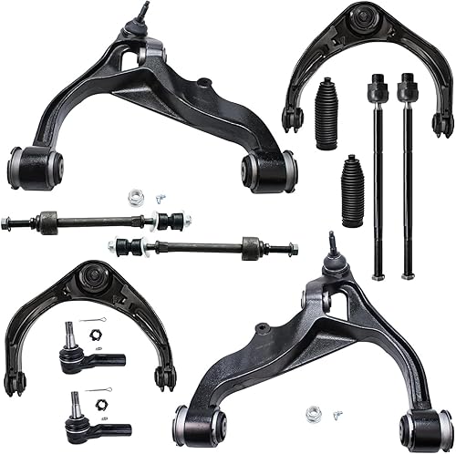 Miniatura 17 de Detroit Axle - Kit de suspensión delantera FWD de 12 piezas para Toyota Matrix Pontiac Vibe 2003 2004 2005 2006 2007 2008, 2 brazos de control