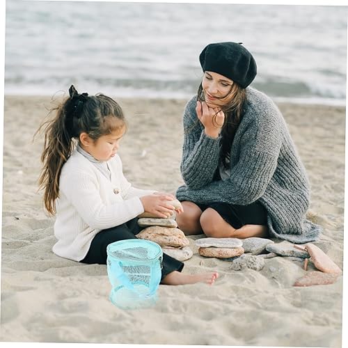 Miniatura 3 de Bolsa de almacenamiento de juguetes de piscina, organizador de malla para piscina, fácil acceso, diseño plegable, para niños, cumpleaños, festivales