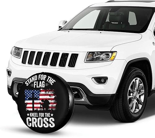 Miniatura 4 de Cubierta de neumático de repuesto para dos leones, protectores de rueda resistentes a la intemperie y al polvo, ajuste universal para caravana,