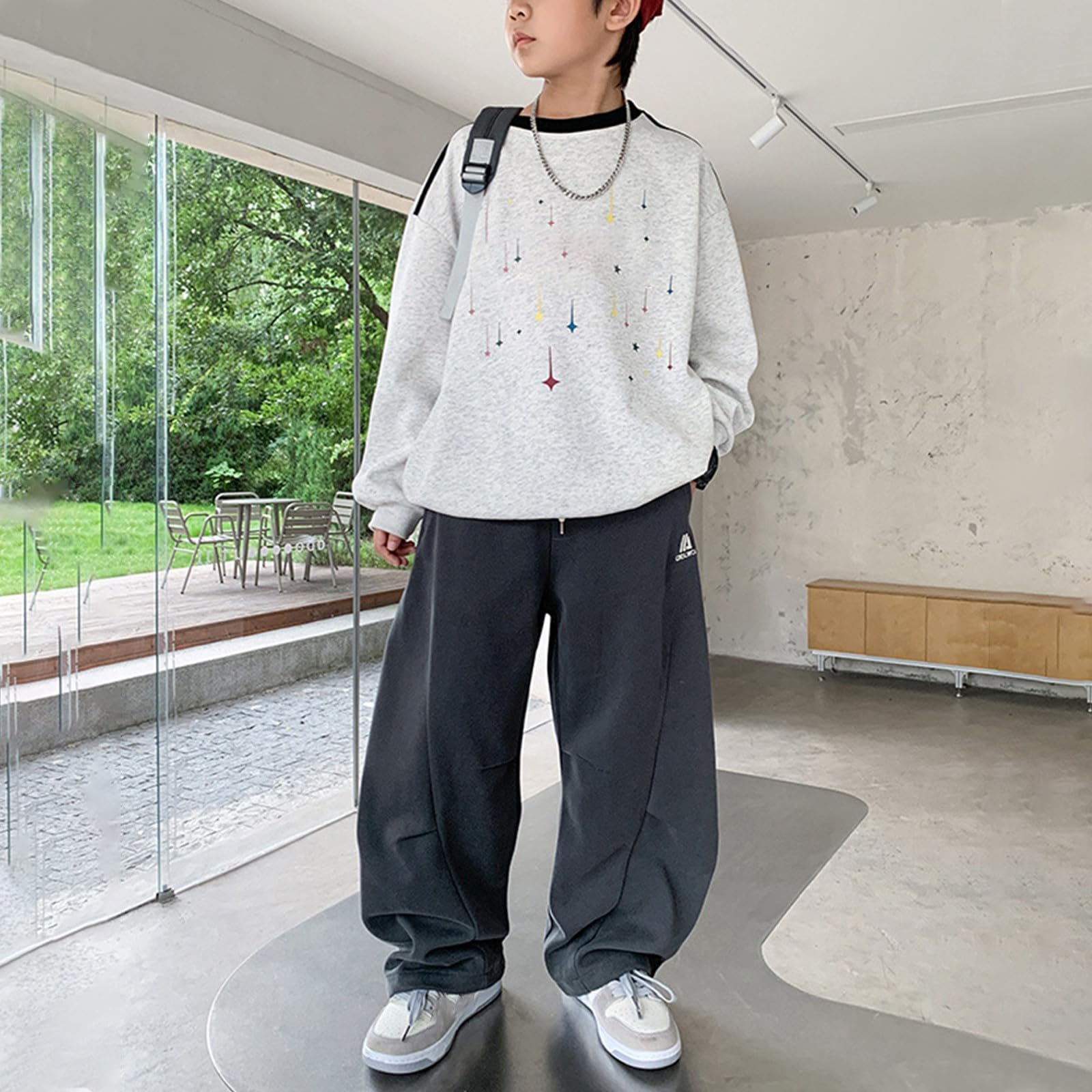 Pantalones Chandal Niño Pantalón Chandal Niño Adolescente Chico 14 Años Niña 13 Chándal Pantalon Naranja Invierno Negro Blanco 8 Tallas Grandes Colegio Pants Sweatpants 80 Deportivo Joggers for Men