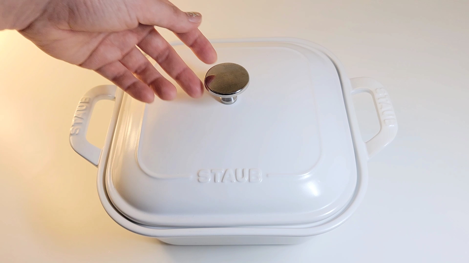 Watch STAUB Ceramics Square Covered Baking Dish, 9x9-inch