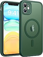 Vista 76 de FNTCASE - Funda para iPhone 15, iPhone 14 y iPhone 13, magnética, translúcida, fina y antigolpes, protección de grado militar, resistente a caídas