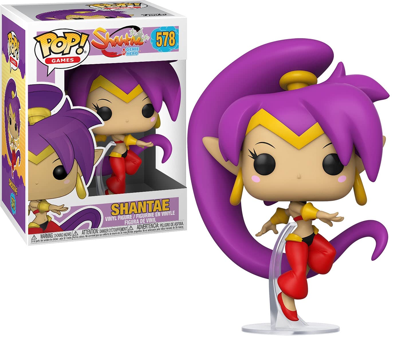 Funko Pop! Games: Shantae - Shantae, Multicolor