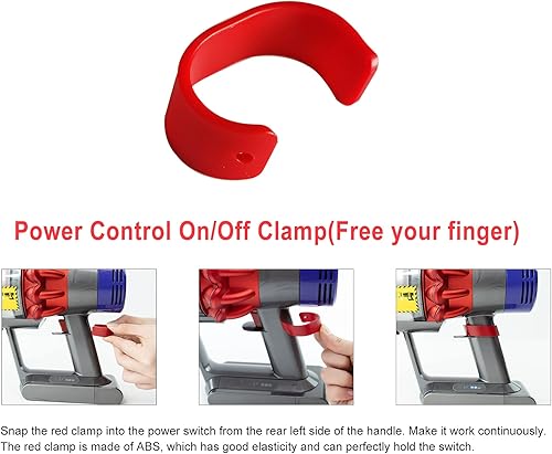 Miniatura 5 de IZSOHHOME Tapa de depósito de polvo, compatible con aspiradora Dyson V7 V8 SV10 SV11, piezas de repuesto para cubeta de polvotaza de suciedad,