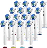 Vista 10 de Cabezales de repuesto profesionales para cepillos de dientes blancos con blanqueamiento 3D, compatible con cepillo de dientes eléctrico Oral-B