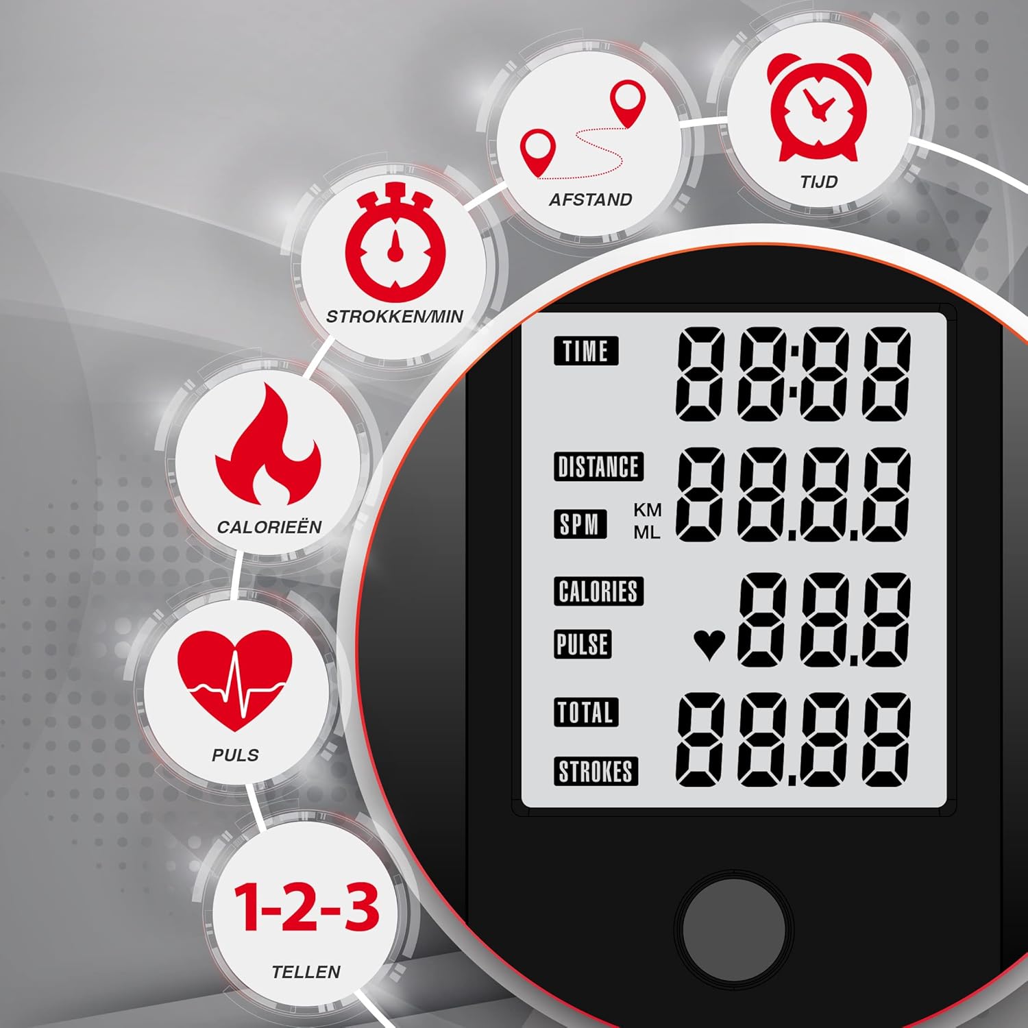 Ultrasport Drafter 700 LCD Training Computer Display
