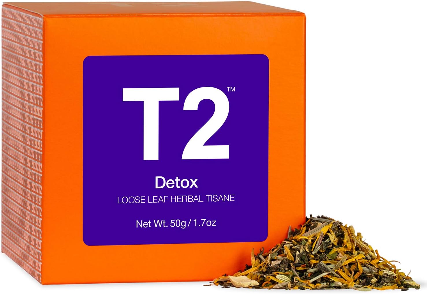 T2 Tea Detox Tea, Loose Leaf Herbal Tea, 100g (1.7 Oz)