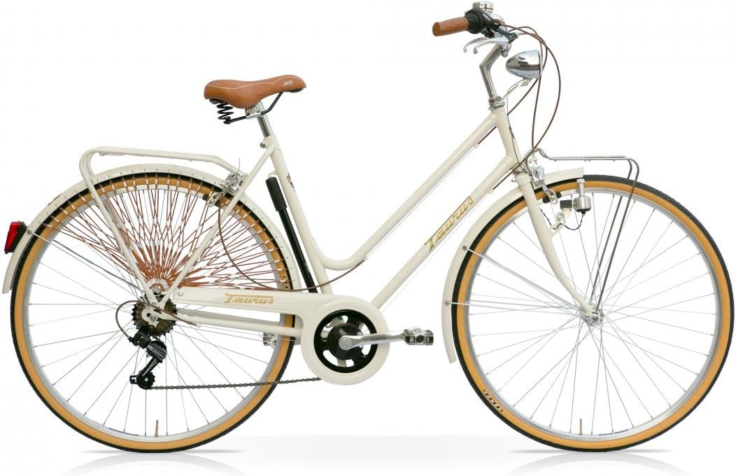 TAURUS MARINELLA bicicletta, 7 rapporti Shimano Vintage, da donna :  Amazon.it: Sport e tempo libero