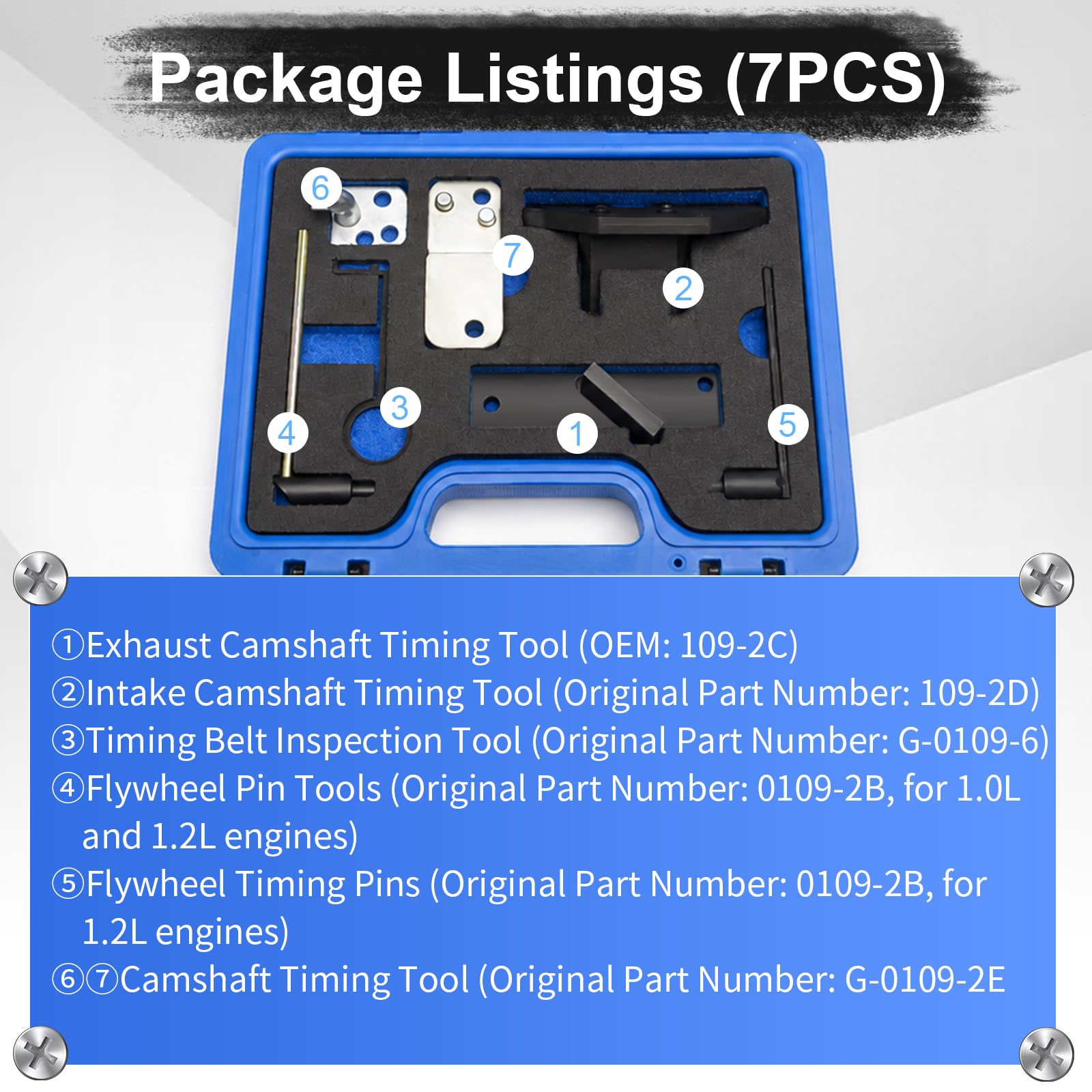 Diesis Kit de Herramientas para Correa de Distribución Peugeot Citroen Opel