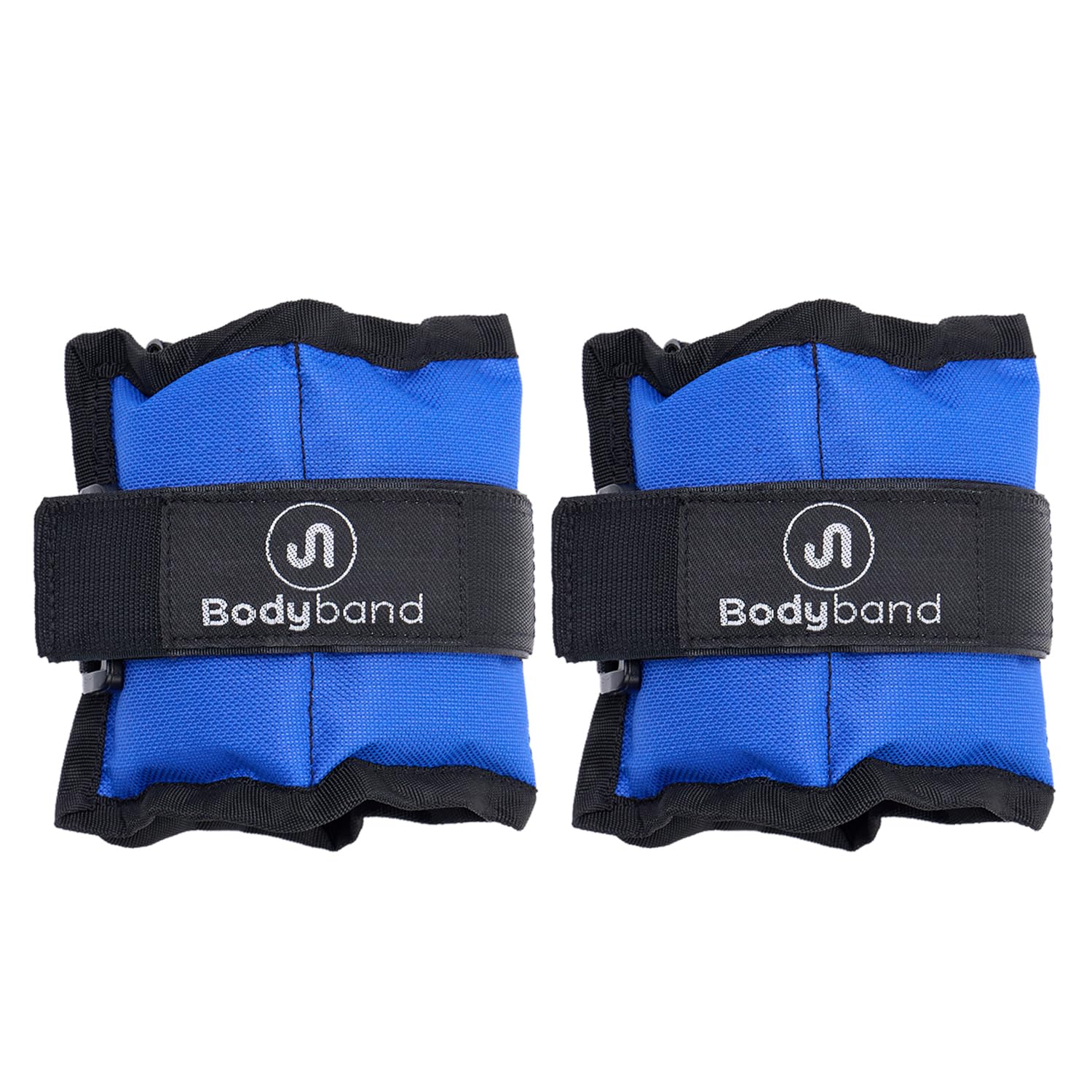 Bodyband Ankle Weights 0.5 kg Pair Wrist Weights Strap For Gym Ankle Weight Cuff Leg Weight For Men & Women For Legs Training, Workout Unisex WeightCuffs for Gym Resistance 1/2kg x 1 Pair