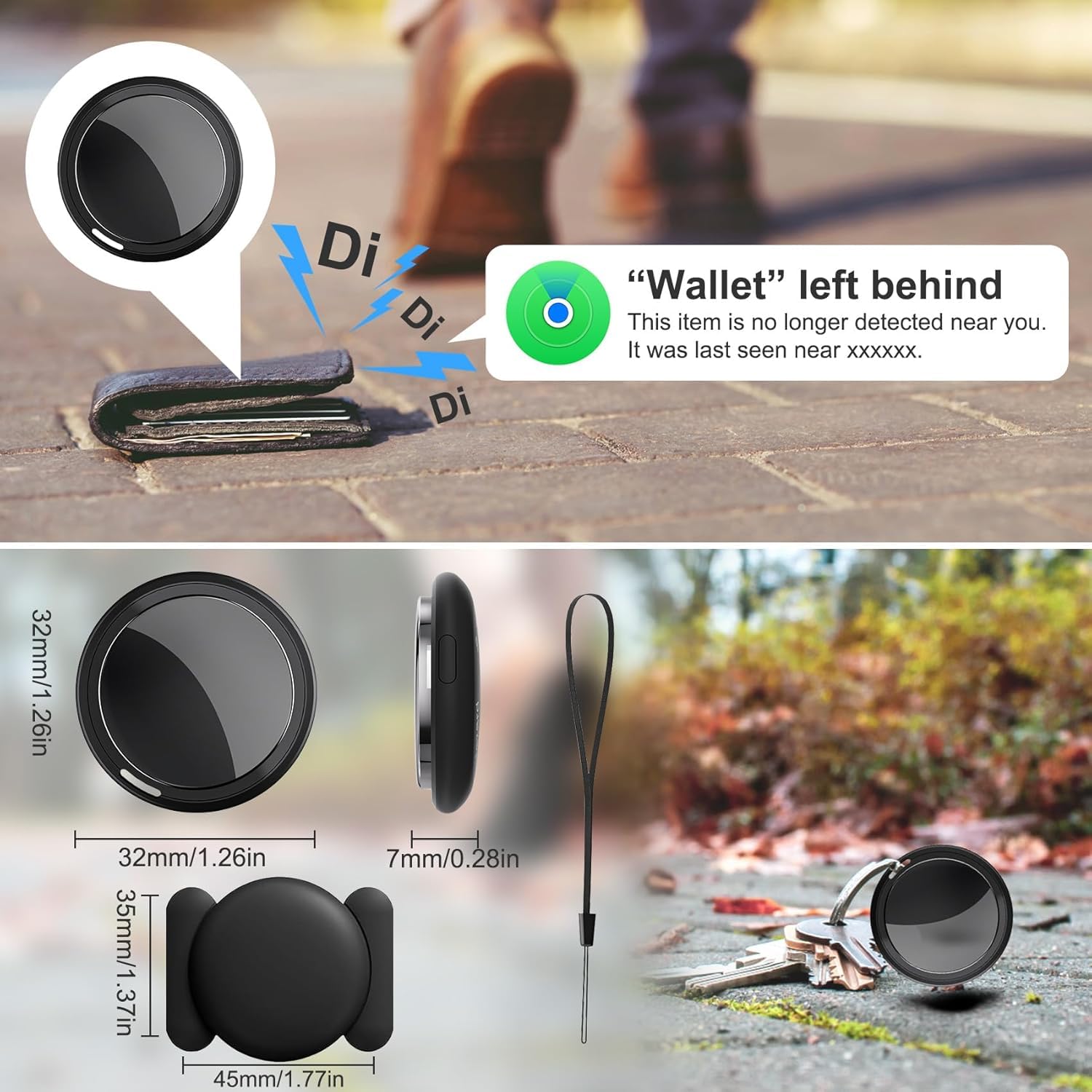 Mini GPS Tracker for Vehicles, Car GPS Tracking Device for Vehicles, Hidden Car Tracking Device No Subscription No Monthly Fee Real-Time GPS Tracking for Kids, Car, Pets(With Magnetic Waterproof Case)