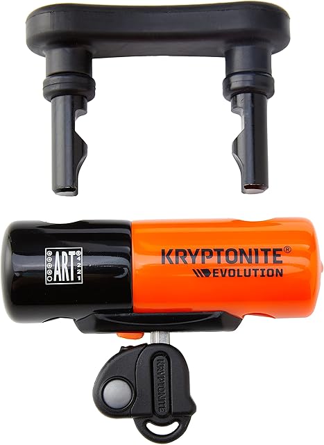 Kryptonite Evolution Compact Lock - Orange, Disc