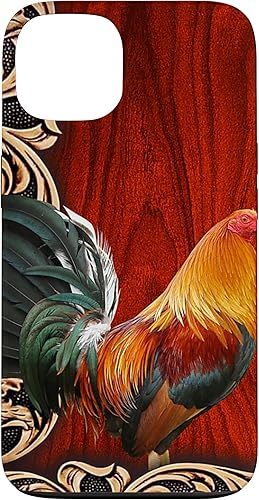 Vista 13 de Funda para iPhone 13 Pro Max Rooster wood - ROOSTER-PC