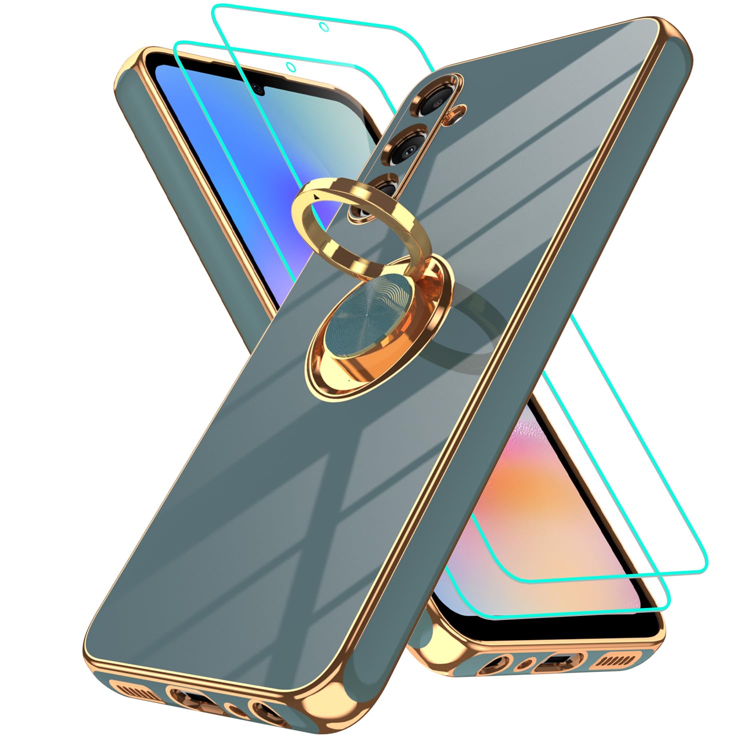 Coque Samsung A05s grise idéale pour regarder vos vidéos en mode mains libres - 8
