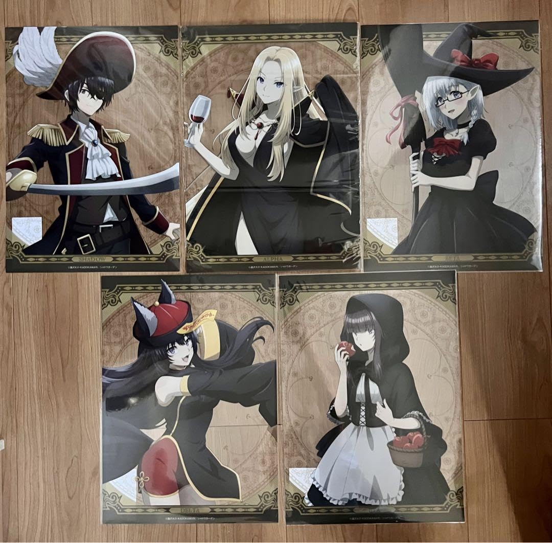 陰の実力者になりたくて！漆黒の万聖節 クリアポスターコンプセット