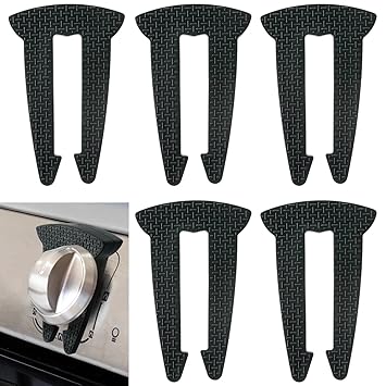 5-Pack Gas Stove Knob Locks for Toddler Safety, Durable Design