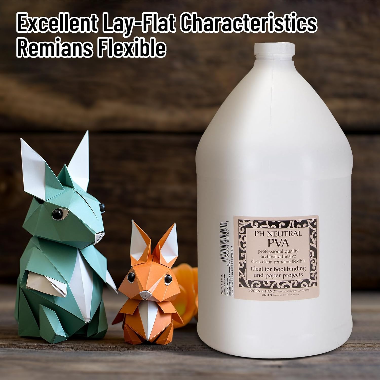 White Gallon Neutral pH PVA Adhesive for Bookbinding