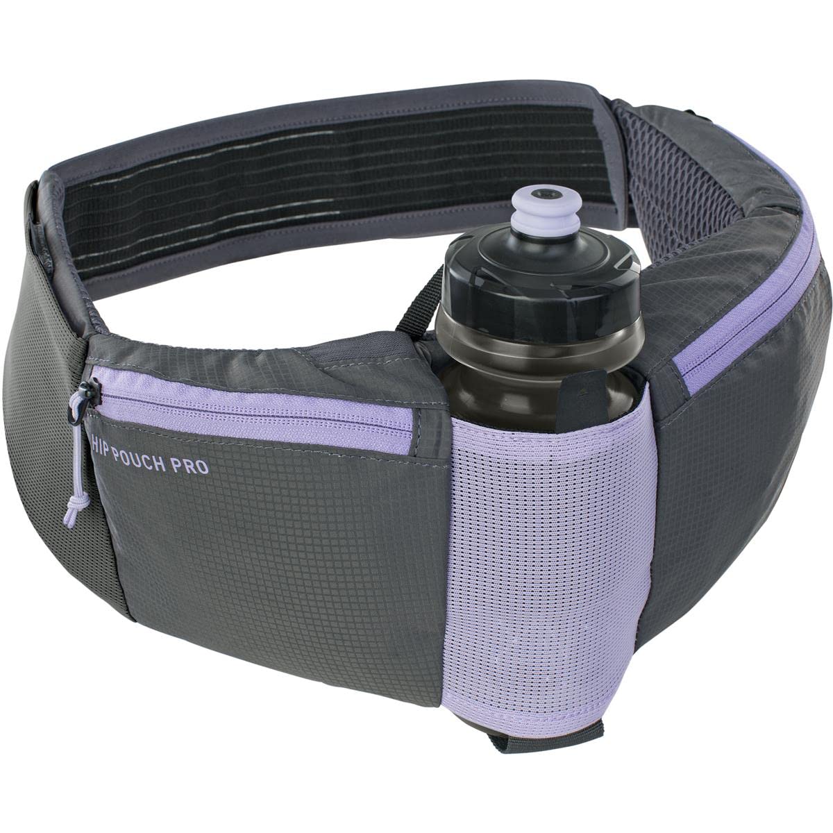 Torba biodrowa EVOC HIP POUCH PRO na wycieczki rowerowe (w tym bidon 550 ml, 2 kieszenie na pasie biodrowym, idealna saszetka na narzędzia, pojemność: 1,5 l), wielokolorowa