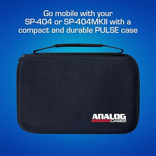 Vista 2 de ANALOG CASES Roland SP-404 MKII/SP-404 - Estuche rígido compacto de pulso personalizado para viajes