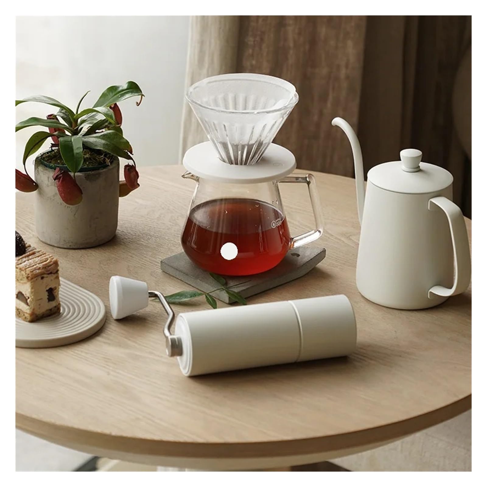 Compatibile con il macinacaffè manuale C3 portatile for versare sopra l'espresso S2C bava interna doppio cuscinetto