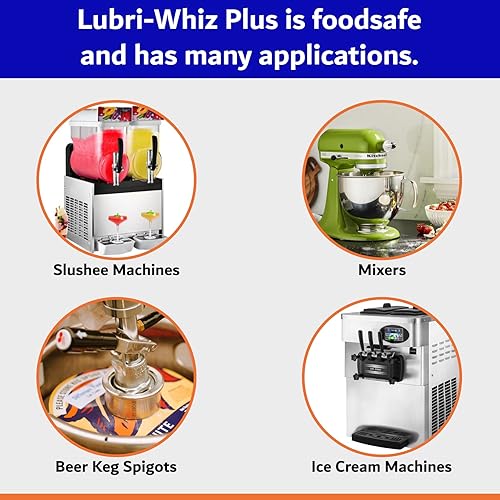 Miniatura 6 de Grasa comercial de grado alimenticio, ideal para máquinas de helados y Slushee, mezcladoras, barriles de cerveza, juntas tóricas, acondicionadores