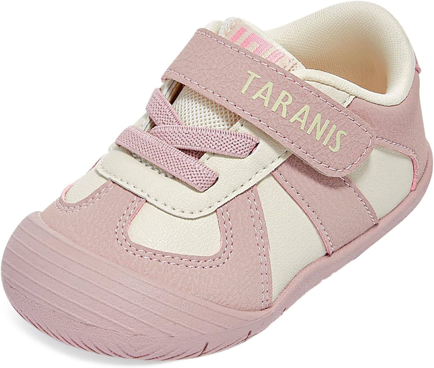 TARANIS Infant/Toddler Shoes Baby Sneaker Boy Girl First Walking Shoes Lightweight Non-Slip Newborn Crib Shoes