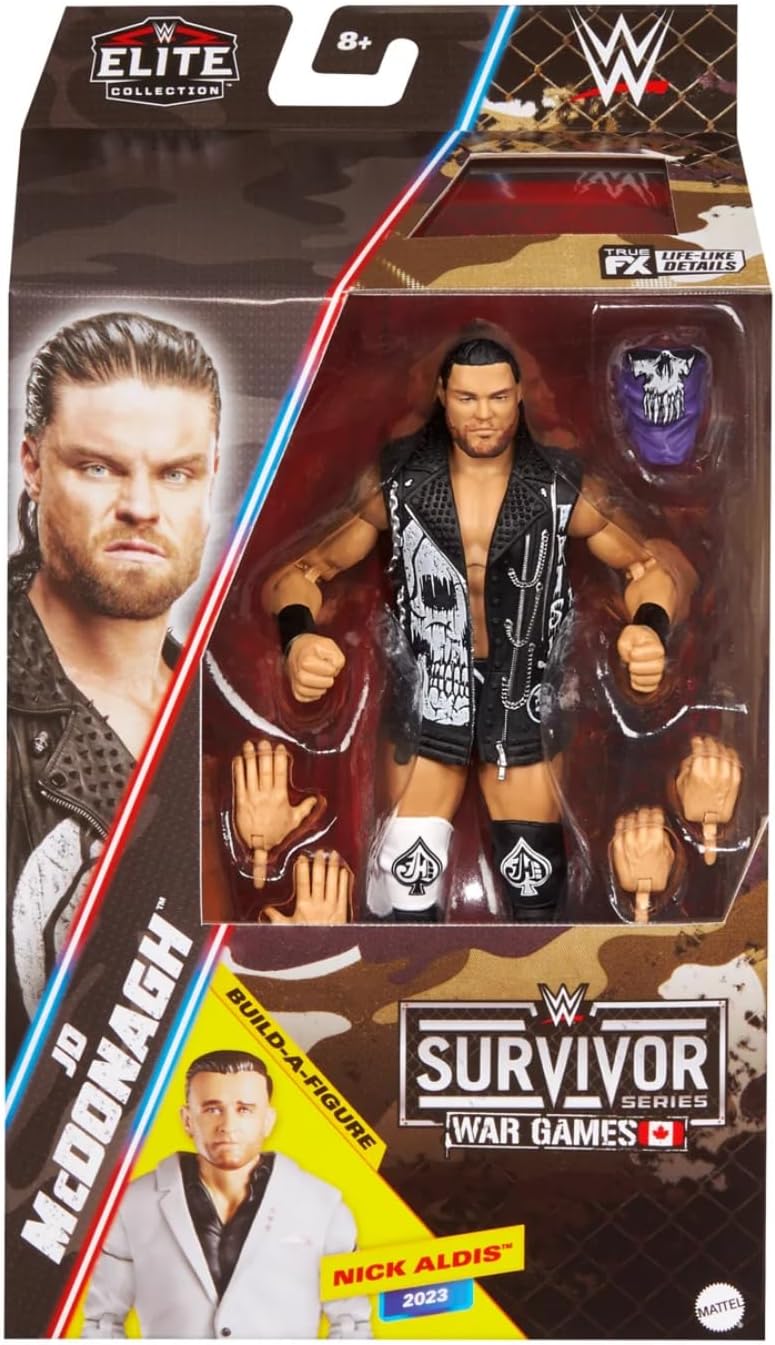 WWE JD McDonaugh Elite Survivor Series 2025 Toy Wrestling Action Figure