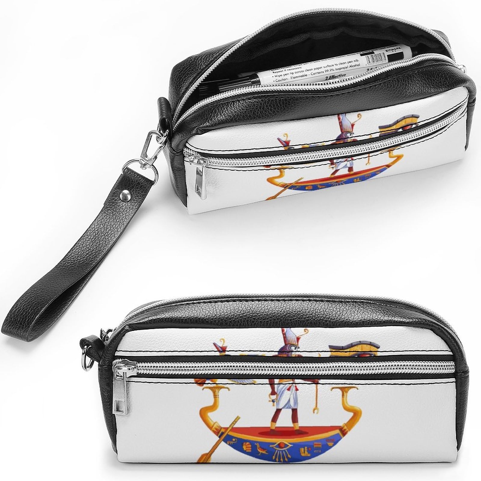 ALAZA Kosmetiktasche Mit ägyptischem Design – Perfekt Als Geschenk Für Frauen